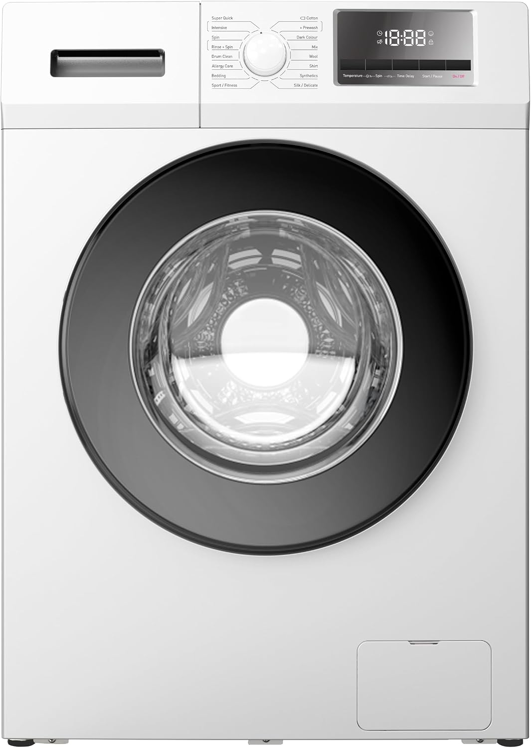 PKM, Lavatrice, WA7-ES1416DAI, 7 kg, 1400 giri/min, Bianco, illuminazione LED