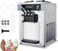 LEEVOT, Gelatiera, 25 L, 1650 W, 55 dB, Argento, acciaio inox