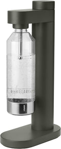 Stelton, Gasatori d'acqua, CO2, 425 g, 60 L, Nero, vano contenitore