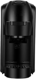 LISHAOHU, Macchine da caffè tazza singola, 19 Bar, 600 ml, Nero/Argento
