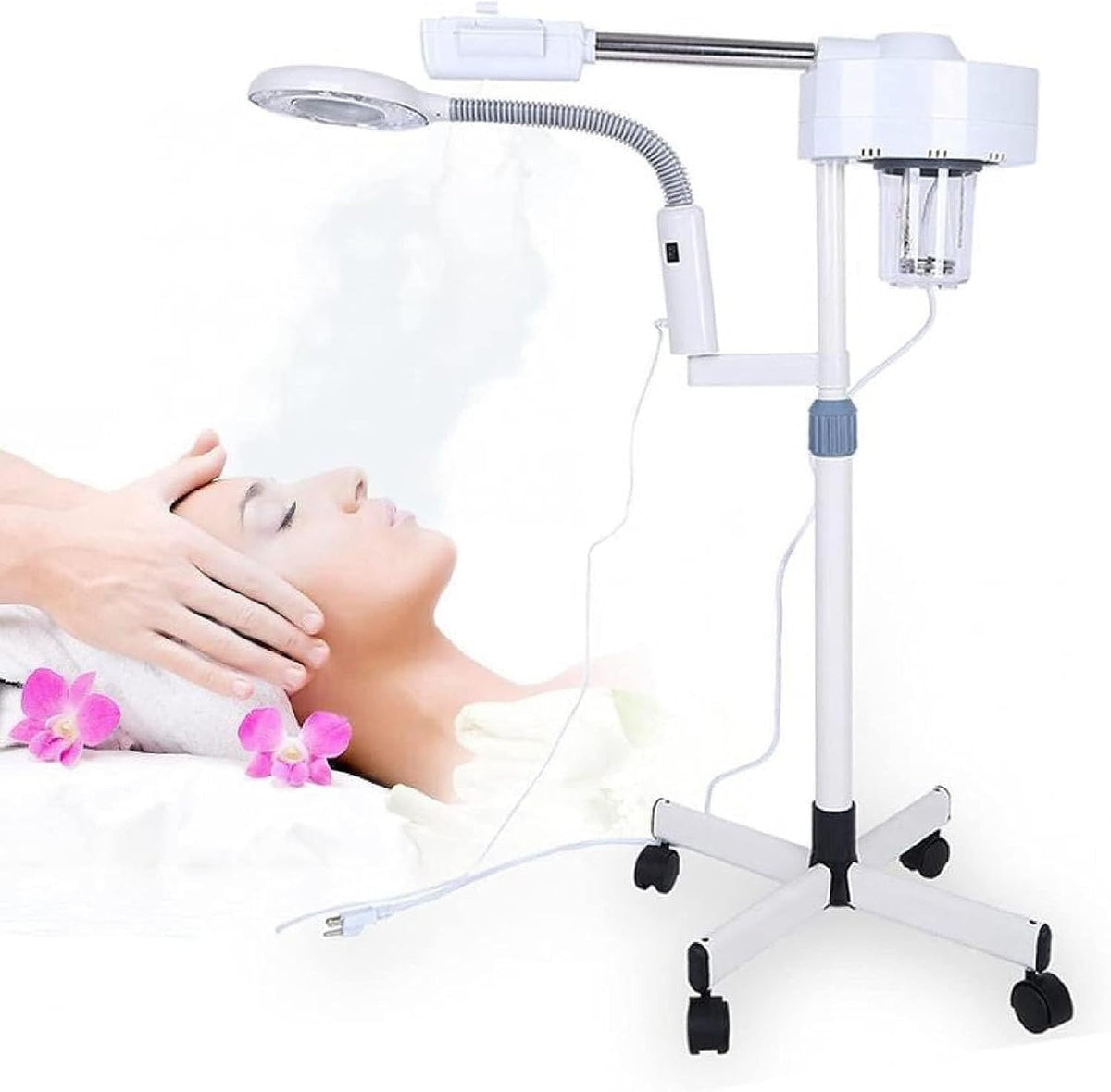 LUCEAE, Spray e nebulizzatori, 750 W, 21 CM, 5.2 KG, Nero, illuminazione LED, 2 in 1