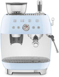 Smeg, Macchina da caffè, EGF03PBEU, 1 L, 1350 W, 240 V, Nero/Argento, acciaio inox, vano contenitore