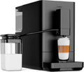 Macchine per espresso superautomatiche, KLARSTEIN, 20 Bar, 0,75 L, 1350 W, Argento, acciaio inox, vano contenitore, illuminazione LED, autopulizia