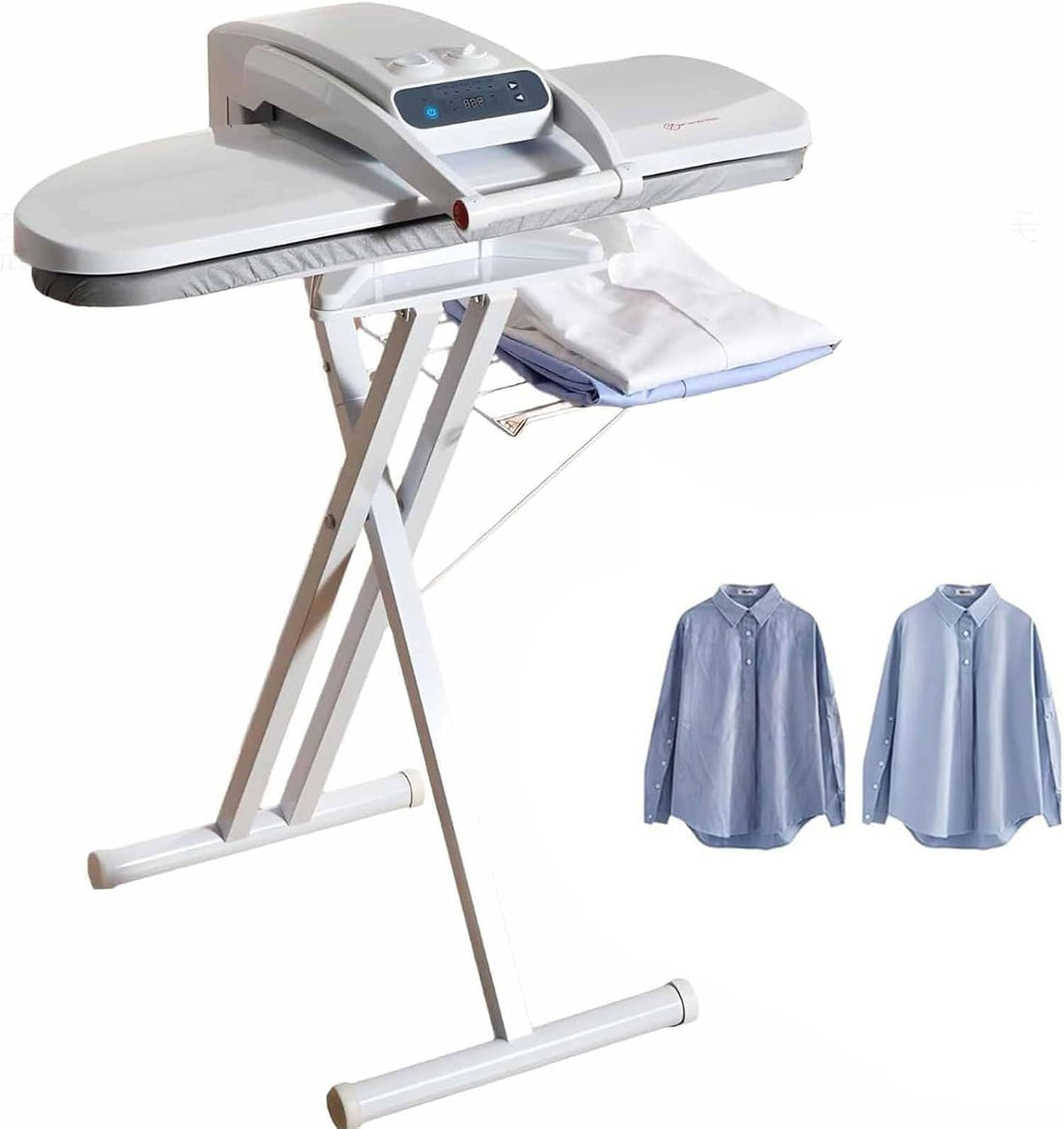 Ferri a vapore, ZenSeFarin, 800 X 310 Mm, 50 kg, 300 Ml, Nero, acciaio inox, spegnimento automatico