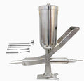 Macchine per ciambelle, 5 l, 70 x 28 x 55 cm, 0,001 kg, Argento, acciaio inox