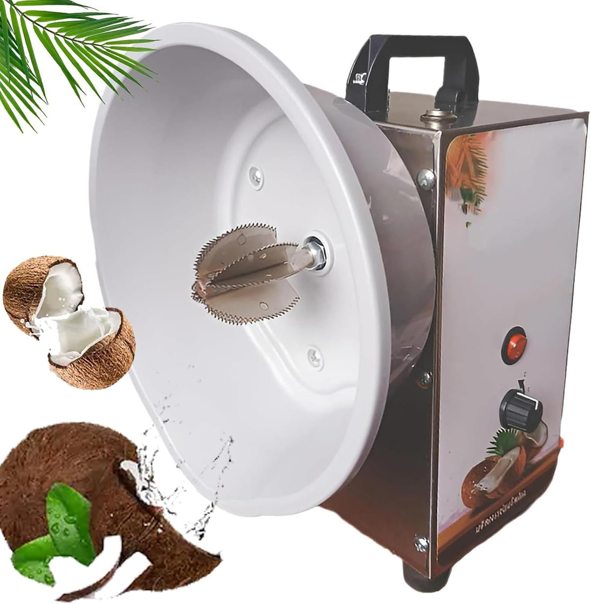 Grattugie, 150 W, 24 x 24,5 x 32 cm, 3,3 kg, Argento, acciaio inox