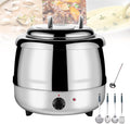 forplubossmmp, Bollitori, 13 L, 35 °C, 400 W, Argento/Bianco, acciaio inox