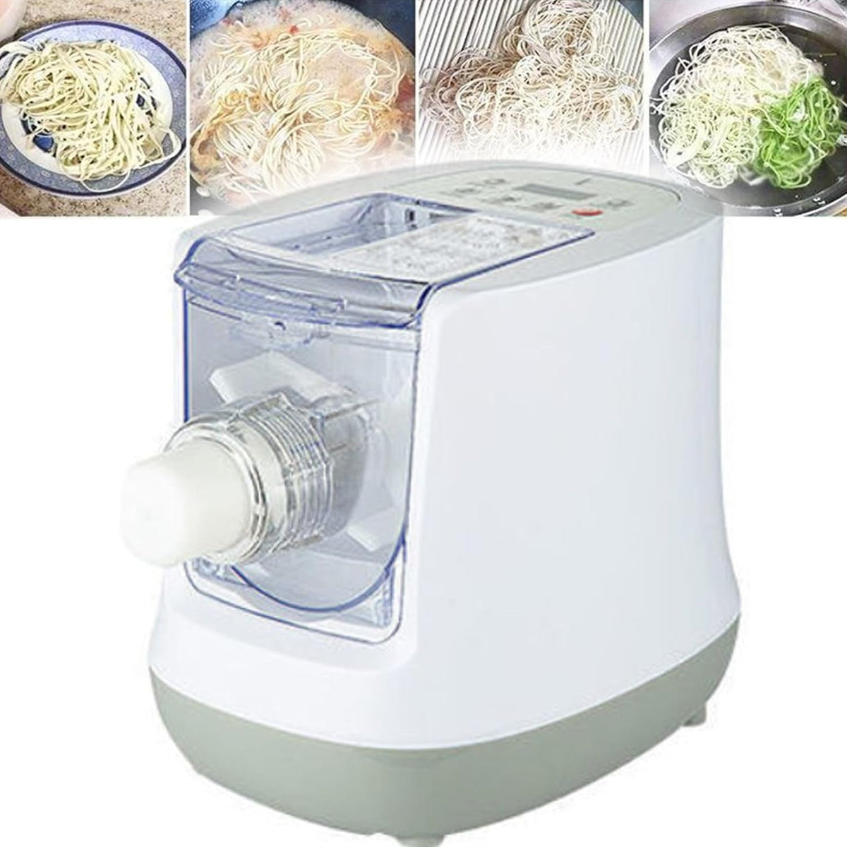 Macchine per pasta a mano, ZXSYYDS, 260 W, 220 V, 500 g, Nero, acciaio inox
