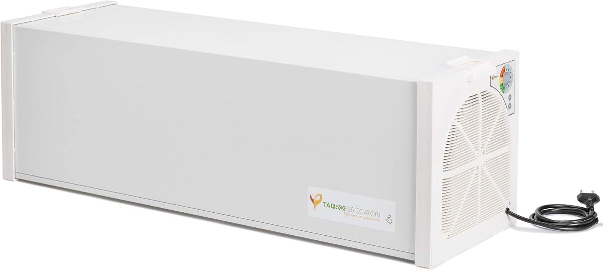 Tauro Essiccatori, Essiccatori per alimenti, B10, 550 W, 6 Kg, 24x36x4 cm, Nero, timer