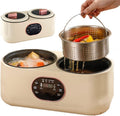 forestalk, Slow Cooker, 1.8 L, Nero, timer, protezione dal surriscaldamento