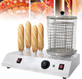 Oiyekntd, Macchine per Hot Dog, 174 x 185 mm, 458 W, 220 V, Argento, acciaio inox, vano contenitore