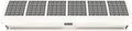 MSWIGS, Ventilatori da parete, 1.2 m, Bianco, telecomando