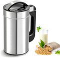 Frullini montalatte automatici, 1,2 l, 21 x 32 cm, 800 W, Nero, acciaio inox, autopulizia