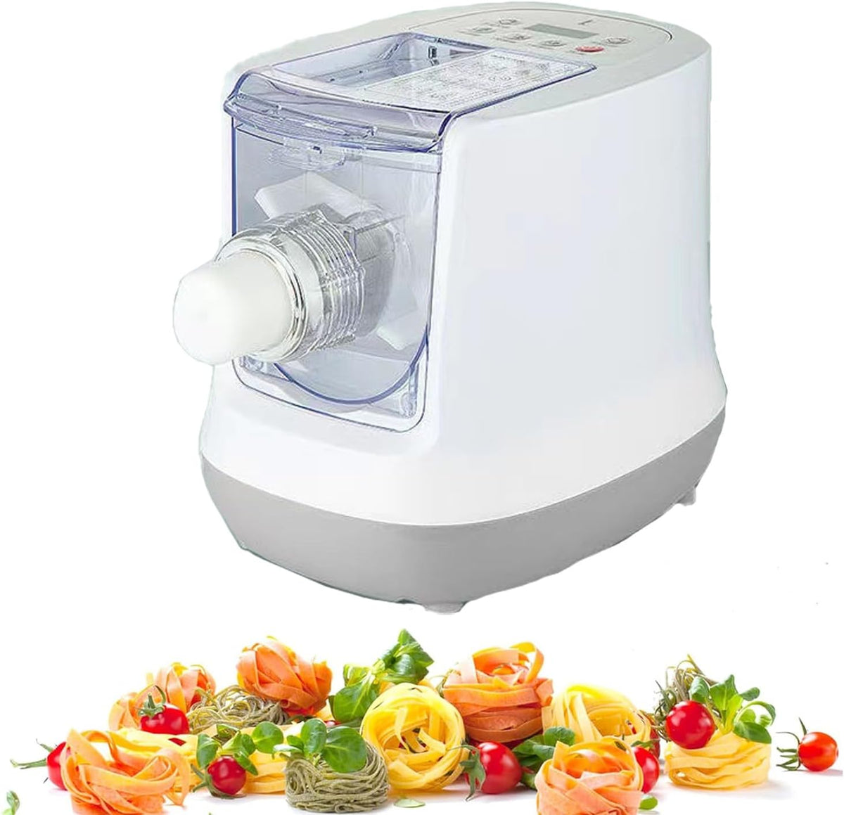 Kindevieft, Macchine per la pasta elettriche, 500 G, 260 W, 9,8 pollici, Nero