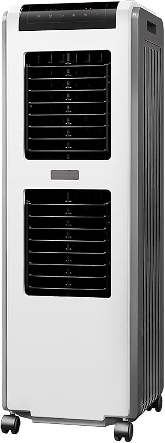 GUOGHUI, Condizionatore, 30 L, 104x34x34 cm, 60 mm, Bianco, telecomando, timer, 3 in 1