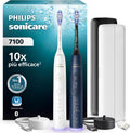 PHILIPS, Spazzolini a tecnologia sonica, HX7429/01, Bianco/Blu, USB, timer