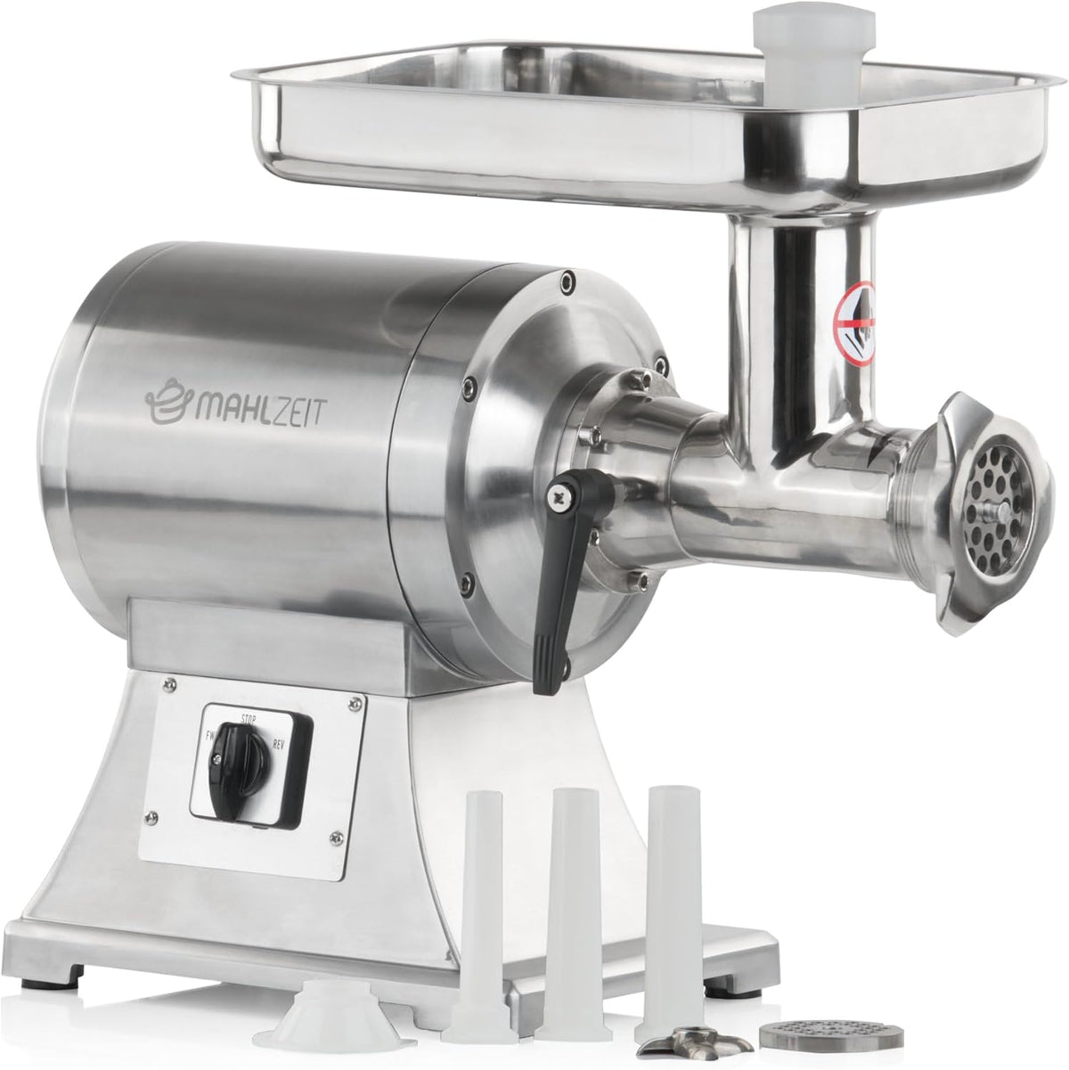 Mahlzeit, Tritacarne, 450 W, 75 kg, 39 cm, Argento, acciaio inox