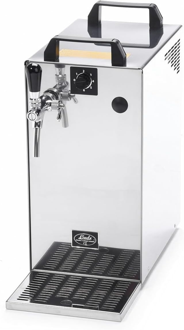 ich-zapfe.de, Spillatori per birra, 50 litri, 3°C, 230 V, Nero, acciaio inox