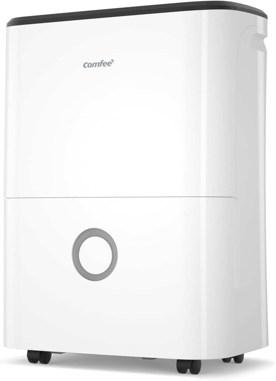 Deumidificatore, MDDF-20DEN7, COMFEE', 20 litri, 80 m, 100 m, Bianco