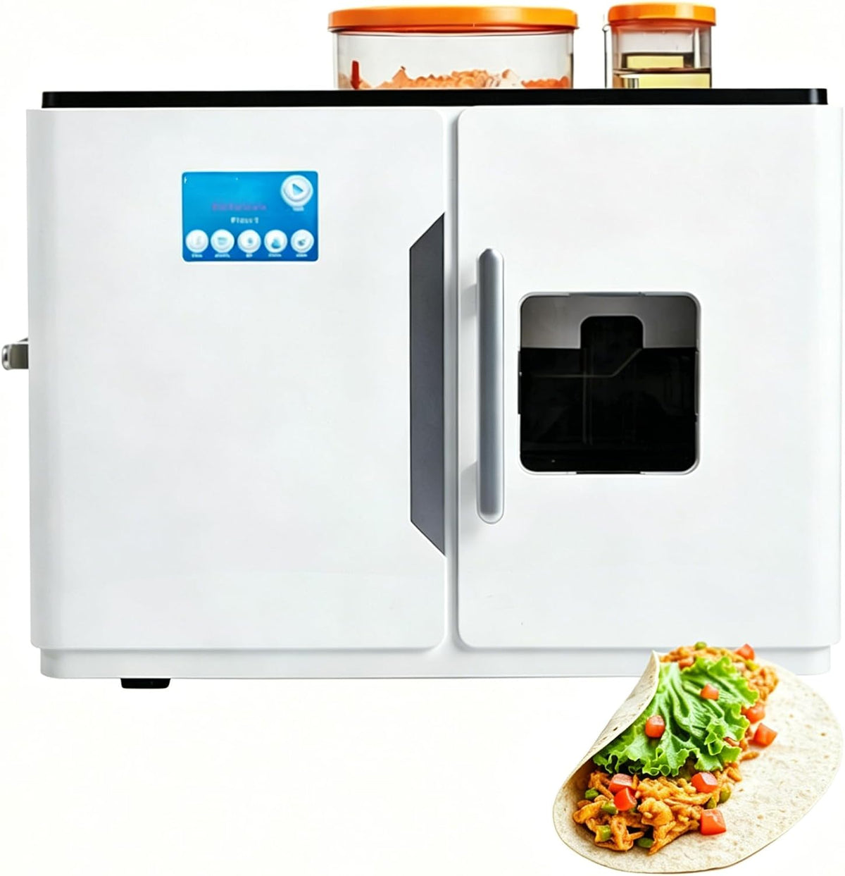 Padelle per quesadilla, Aetherion, 47 x 35 x 38 cm, 1 mm, 1,5 mm, Nero