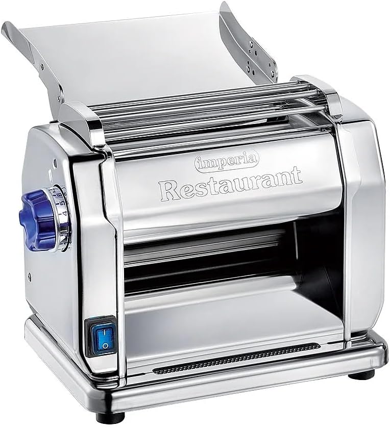 Macchine per la pasta elettriche, YesEatIs, 160 W, 220 mm, 12 kg, Argento, acciaio inox