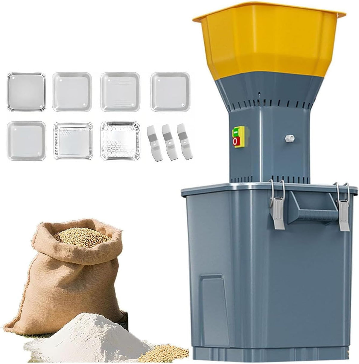 Macinini, 19000 Giri/min, 1300 W, 30 L, Nero, acciaio inox