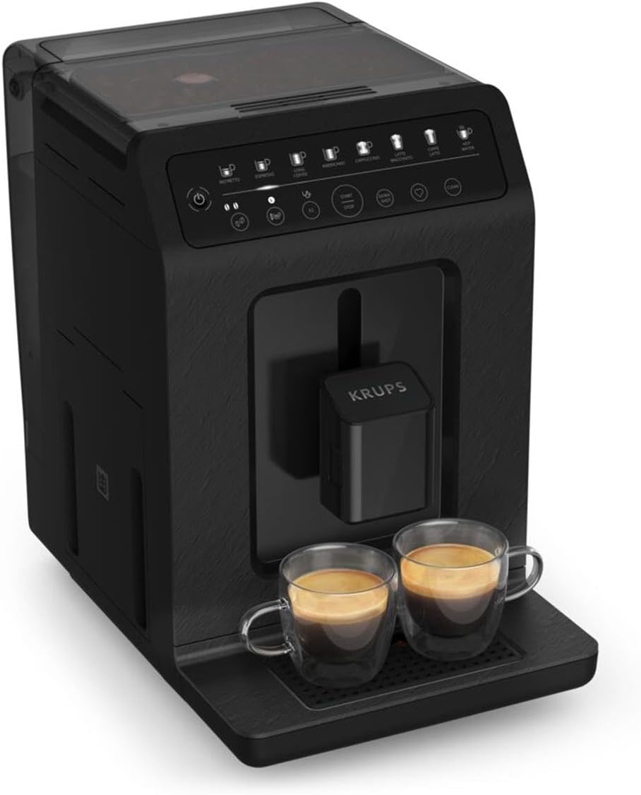 KRUPS, Macchina da caffè, EA897B10, Nero