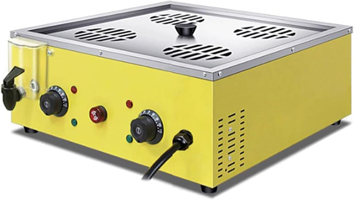 Vaporiere elettriche, QXIWAOE, 220 V, 4000 W, 20 cm, Nero