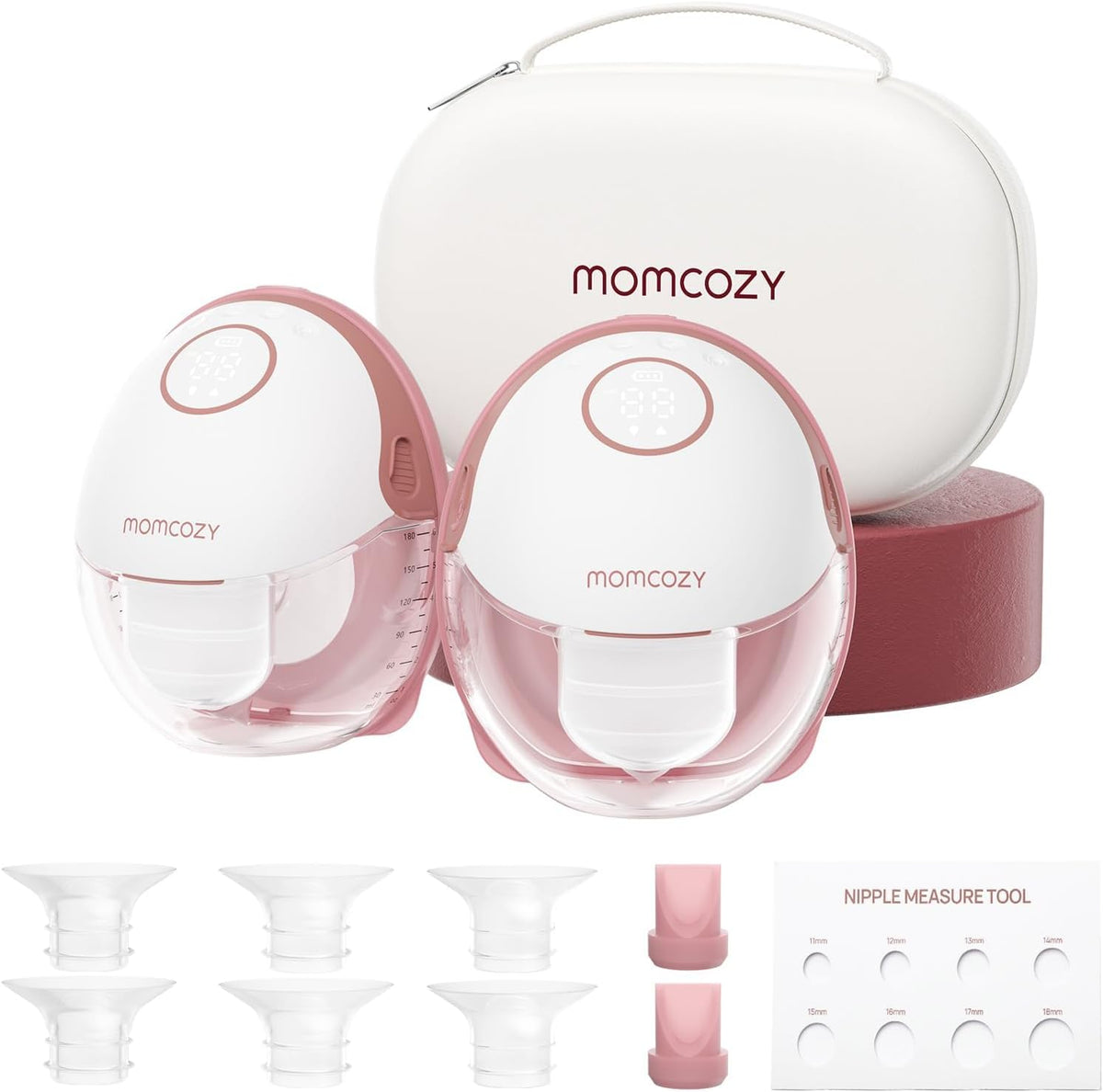 momcozy, Tiralatte, 24 mm, Rosso
