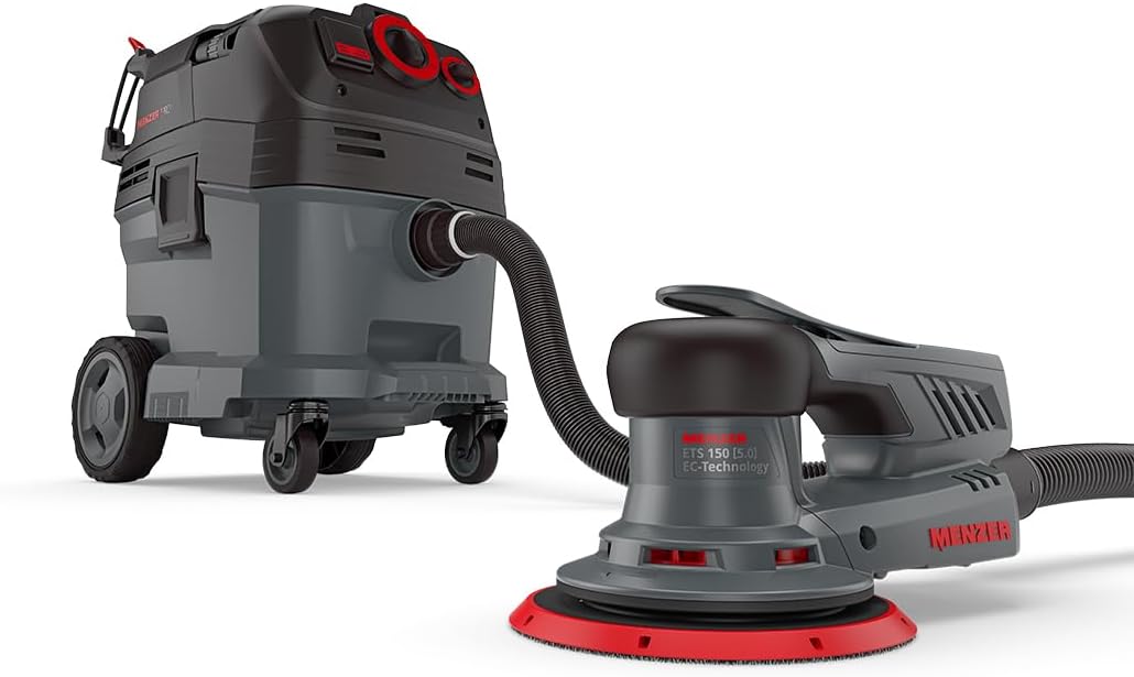 Levigatrici rotoorbitali, MENZER, 240 V, 440 l, 4 m, Nero