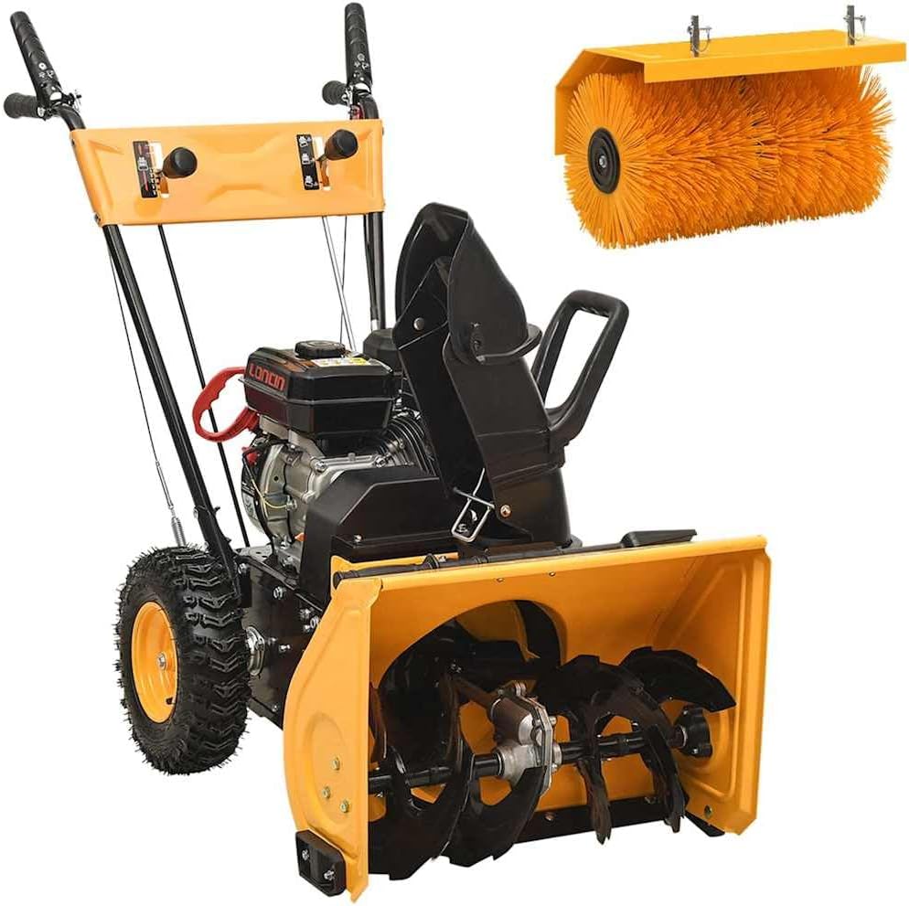 Generico, Pale da neve, 05 kg, 4,1 kW, 3600 rpm, Nero