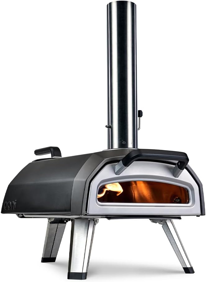 Ooni, Forno elettrico, 500°C, Nero/Argento, resistente alle intemperie