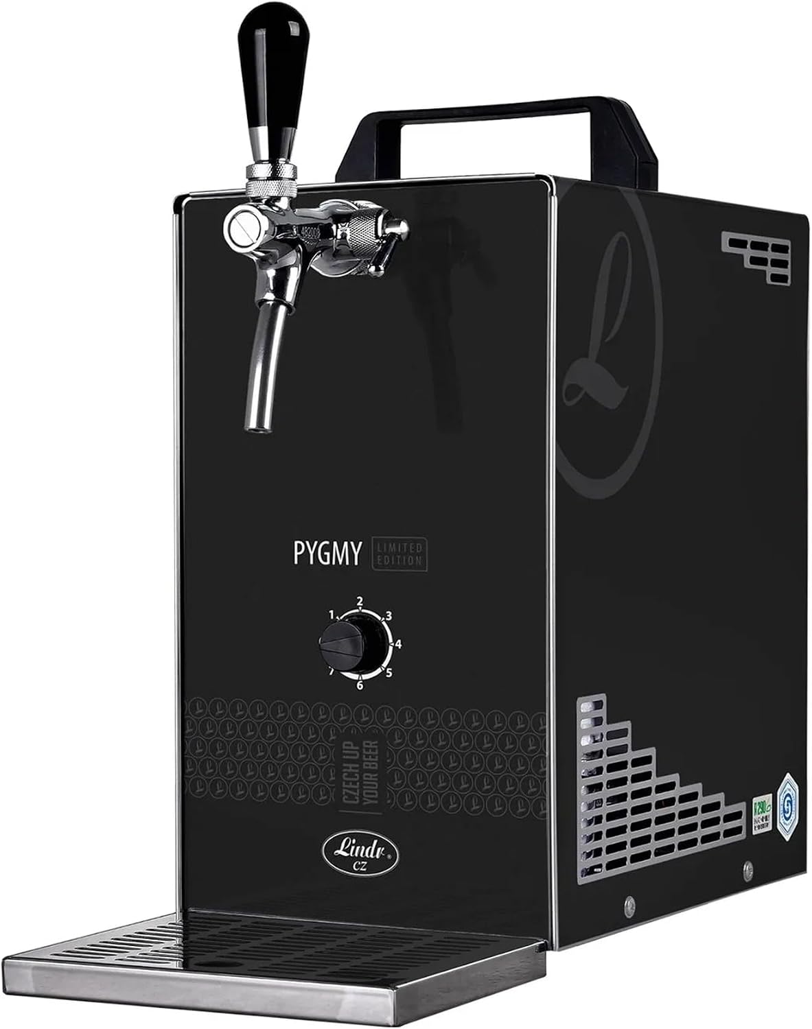 ich-zapfe.de, Spillatori per birra, 25/K, 35 Litri, 10°C, 230 V, Verde, acciaio inox