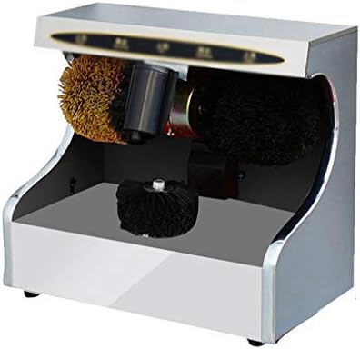 YANYUESHOP, Spazzole per scarpe, 220 V, 185 W, 1200 giri/min, Argento, acciaio inox