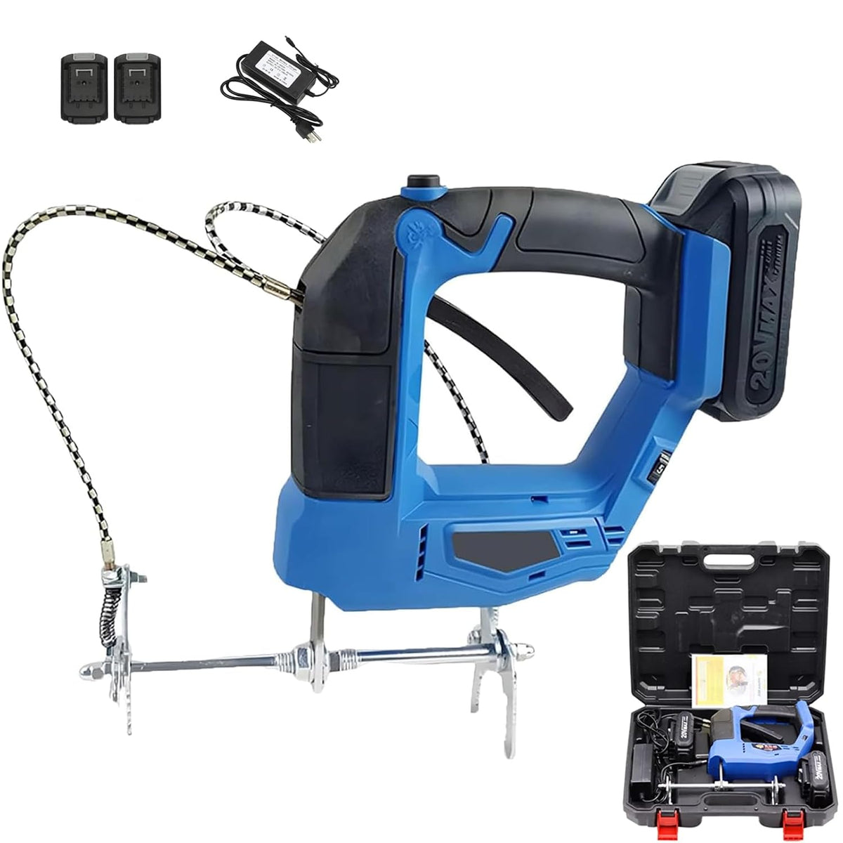 TDSYOCG, Attrezzi, 20 V, 2700 giri/min, 8 kg, Blu, acciaio inox, funzionamento senza fili