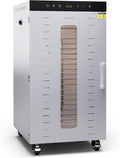 KLARSTEIN, Essiccatori per alimenti, 2000 W, 30-90°C, 55 dB, Argento, acciaio inox, timer