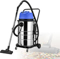 KUSOLE, Aspirapolvere, 1400 W, 60 litri, 110 V, Nero, acciaio inox