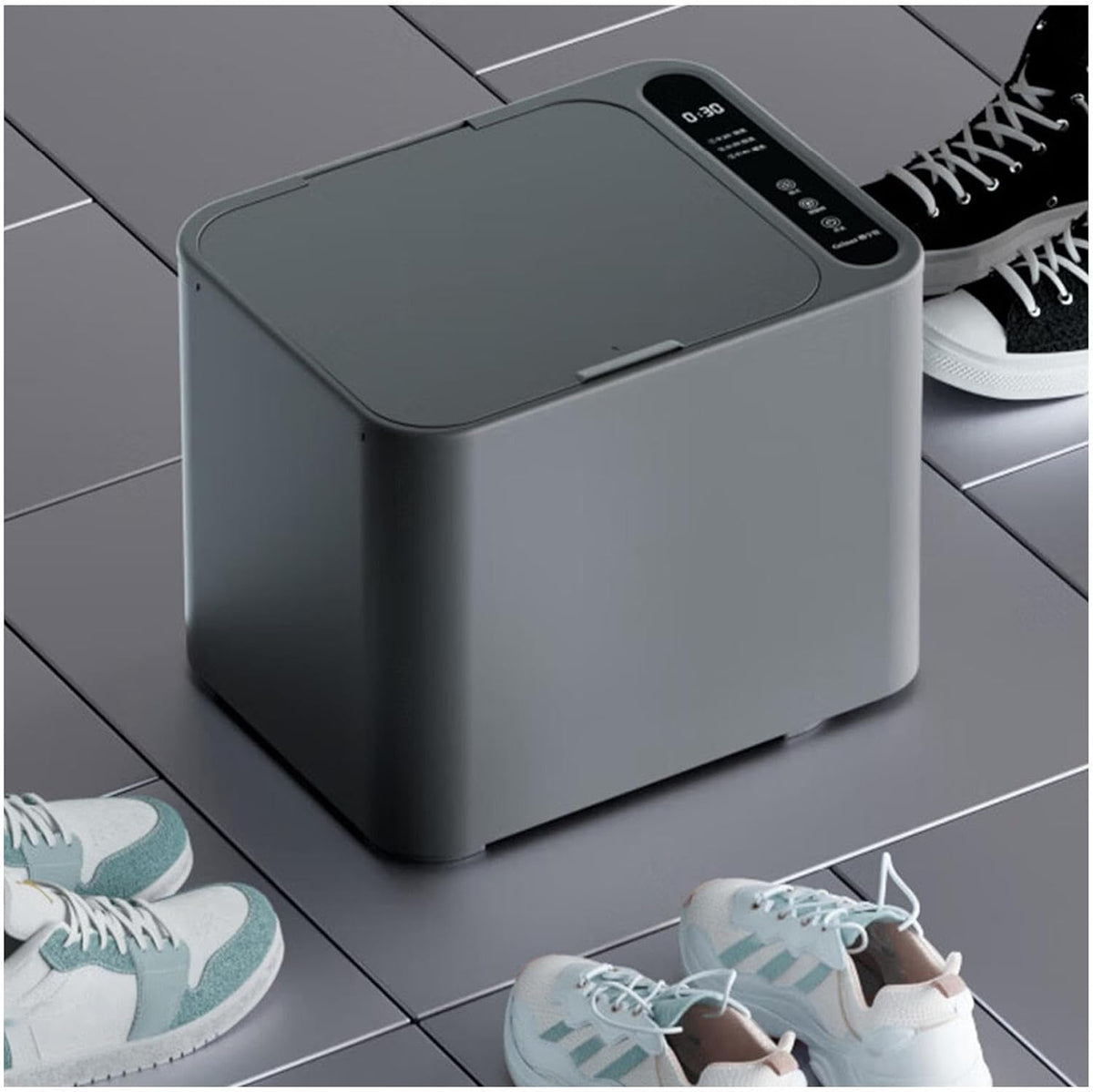 Lavatrice, SJWJWOO, 43 x 35 x 33 cm, 240 V, 4,5 kg, Bianco, timer