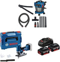 Aspirapolvere, Bosch Professional, 18 V, 10 L, 5,0 Ah, Nero