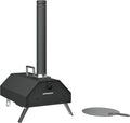 Antonow, Forno per pizza, Nero/Argento, acciaio inox