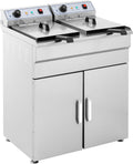 Royal Catering, Friggitrici, 16 L, 230 x 120 mm, 200 °C, Nero, vano contenitore, timer