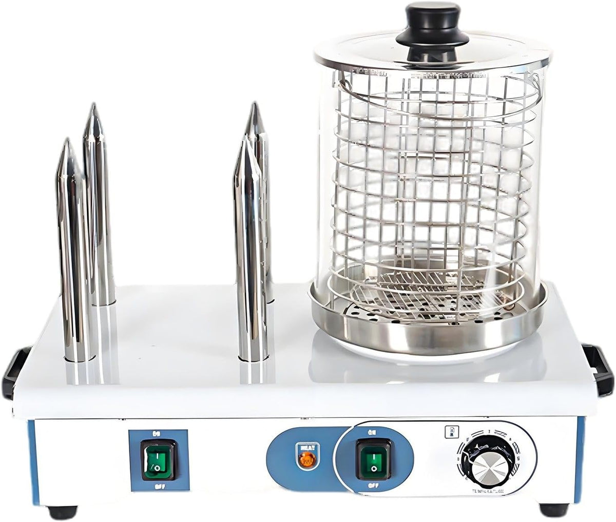 ExoticaBlend, Macchine per Hot Dog, 550 W, 440 mm, 8 kg, Nero, acciaio inox, vano contenitore