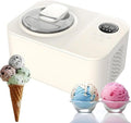 DDZJTPP, Gelatiera, 1200 Ml, 43 × 31,5 × 28,5 cm, 110 W, Argento, acciaio inox, vano contenitore