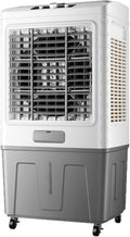 GTHTUHFD, Raffrescatore evaporativo, 50 L, 8 m, 200.000 m³/h, Bianco