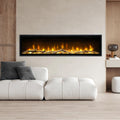 Camino elettrico, Dimplex, 156 cm, 14,7 cm, 131 cm, Marrone