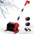 Naturalpowev, Pale da neve, 32×16 cm, 8 m, 20 V, Nero, funzionamento senza fili