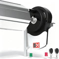 ZLXHFFH, Sistemi di chiusura e apertura, 800N, 100 W, 24 V, 60 kg, Nero, illuminazione LED, telecomando