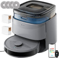 Lefant, Robot aspirapolvere, 45°C, 3.2 L, Grigio, Wi-Fi