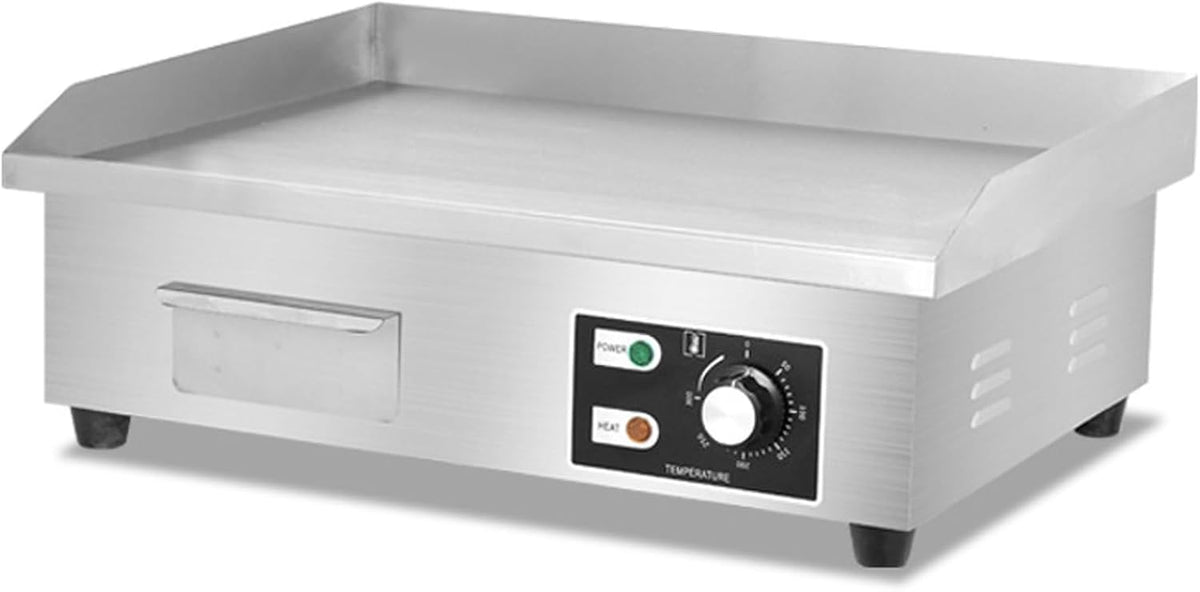 Bistecchiere, RUYICZB, 55x35 CM, 1500 W, 240 V, Argento, acciaio inox, funzione grill
