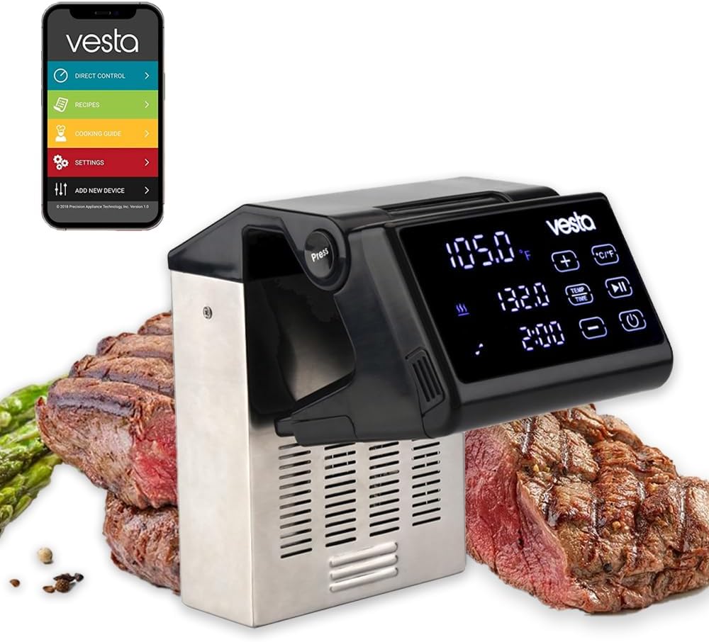 Vesta, Macchine per cottura a bagnomaria, SV91, 50 L, 1500 W, Nero, vano contenitore, struttura pieghevole